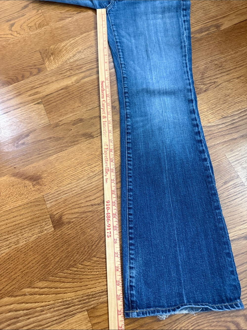 Citizens of Humanity Kelly #001 Low Waist Bootcut Jeans 29 Stretch USA - Picture 10 of 11